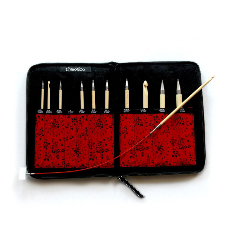 Набор крючков для тунисского вязания ChiaoGoo